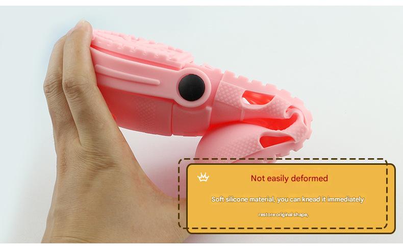2 - pcs Green Cute Clog-Shaped Pen Holder for Desk Organization