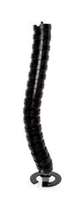 Umbilical Cable Management Ceiling To Floor 2820Mm In Black