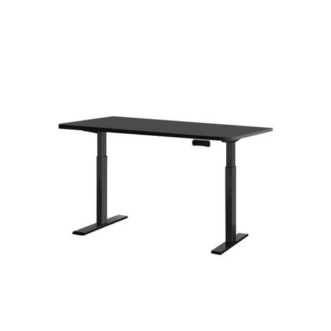 Standing Desk Electric Height Adjustable Sit Stand Desks Black 140Cm