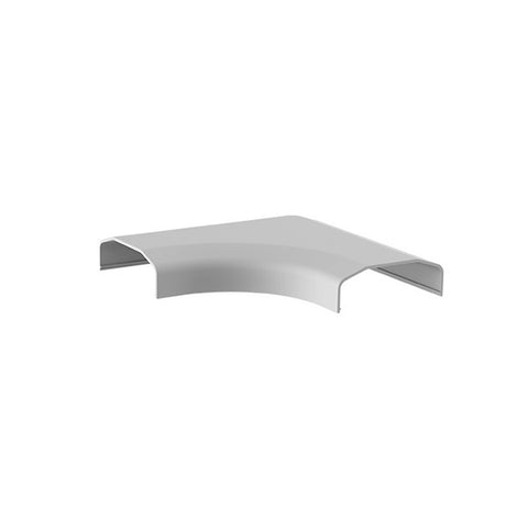 Brateck Plastic Cable Cover Joint L Shape White