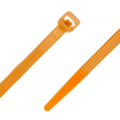 Ty It Nylon Cable Tie Orange 300Mm Bag Of 100
