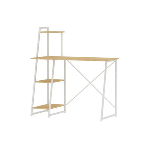Computer Desk Laptop Table Bookshelf Desk Storage Rack Study Office