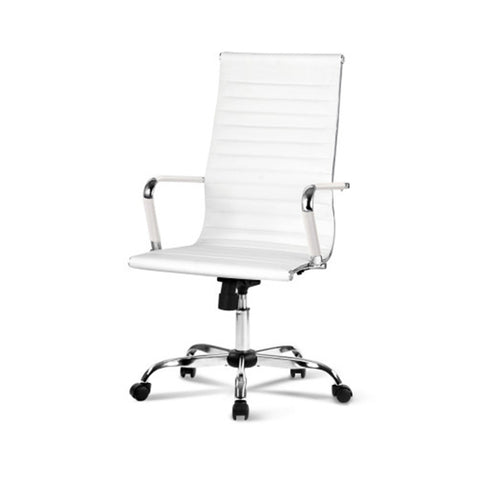 Computer Desk Chairs White High Back