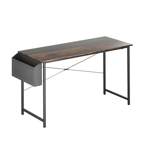 Computer Desk Study Table Storage Brown