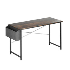 Computer Desk Study Table Storage Brown