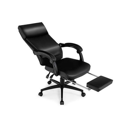 Ergonomic Executive Office Chair With Retractable Footrest For Office