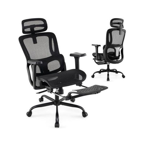 Ergonomic Office Chair Swivel Computer Chair With Rotating Headrest