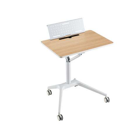 Mobile Height Adjustable Desk With Detachable Holder For Home Office