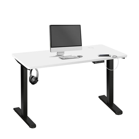 Standing Desk Adjustable Motorised 150 Black&White