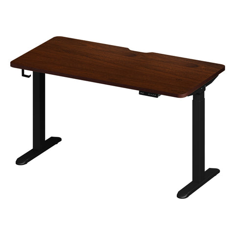 Standing Desk Wireless Charging Dual Motor 140CM Black&Walnut