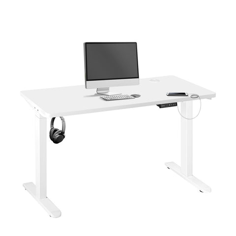 Standing Desk Dual Motor Adjustable 150cm White