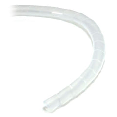 Ty It 10M Spiral Cable Wrap For Cable Management 10Mm White