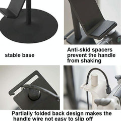 3-tier Desktop Gamepad and Headphone Storage Rack - White