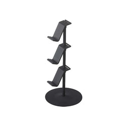 3-tier Desktop Gamepad and Headphone Storage Rack - Black
