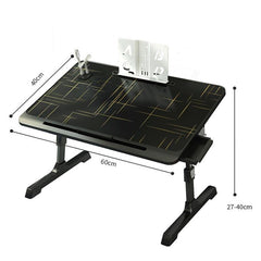 Foldable Bed Desk - Lifts for Easy