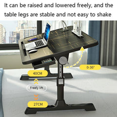 Foldable Bed Desk - Lifts for Easy
