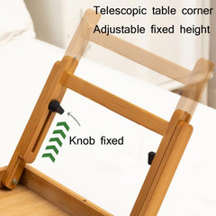 Adjustable Folding Laptop Desk for Dorm or Study - Compact Design