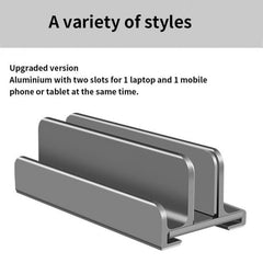 Multifunctional Aluminum Storage Stand for Laptop Tablet and Phone