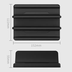 Vaydeer Vertical Notebook Stand - Desktop Storage Shelf