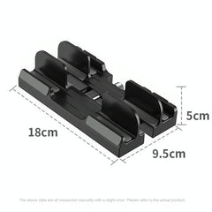 Versatile Laptop Stand with Storage and Cooling - Desktop Heightening Rack - Black