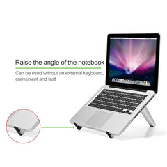 Triangle Cooling Bracket for Tablets Laptops and Desktops - Black