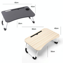 Portable Folding Desk with Fan & Lamp - Compact Design - Teenage Pink