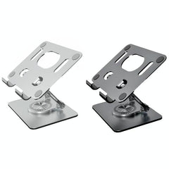 Universal Tablet Stand - 360 Degree Rotating Foldable - Gray