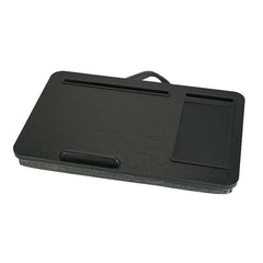Black Wood Multifunctional Lazy Desk - Compact Design