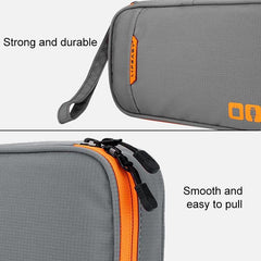 Portable Multi-functional Headphone Charger and Data Cable Storage Bag - 25 x 18 x 5cm - Black