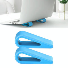 Adjustable Notebook Stand for Improved Cooling and Comfort - Black