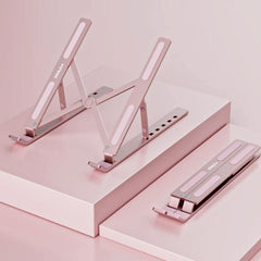 Lenovo Thinkplus Foldable Laptop Stand - Desktop Compatible - Silver