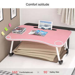 Adjustable Folding Laptop Desk - Non-slip W-shaped Legs Square Pattern Portable Cloud Design - Hcb5115C