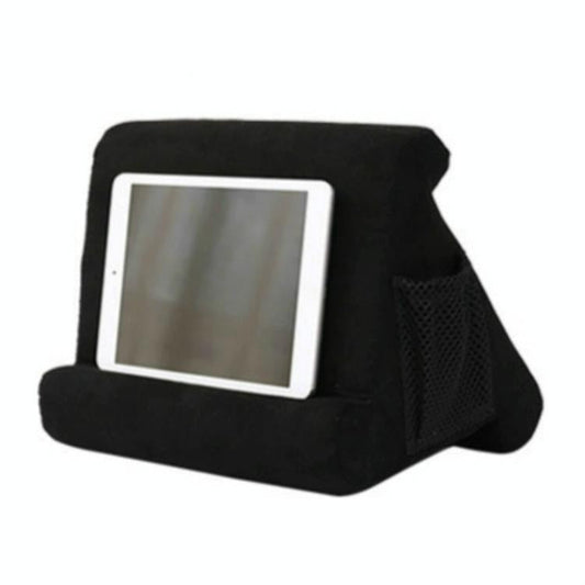 Versatile Laptop Rest Cushion with Cooling Pad - Grey