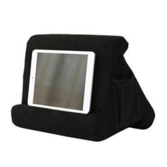 Versatile Laptop Rest Cushion with Cooling Pad - Grey
