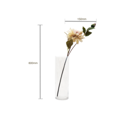 Faux Dahlia Flower Stem