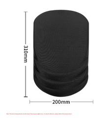 Grey Ergonomic Mouse Pad with 3D Silicone Gel Wrist Rest - Stylish Comfort & Support for Office & Home
