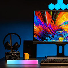 5V Bluetooth 3W RGB Atmosphere Desk Lamp - 3W 128LM USB-Powered Mood Lighting