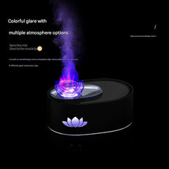 Creative Aroma Diffuser & Humidifier with 7-Hue Light - USB-C, Intelligent Timer & Delicate Mist(Rocket Aromatherapy Machine - White)