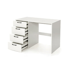 Home Office Writing Desk With File Storage Cabinet