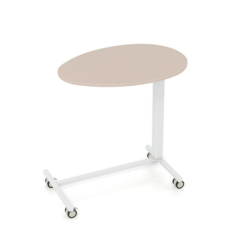 Mobile Standing Desk Height Adjustable With Lockable Casters