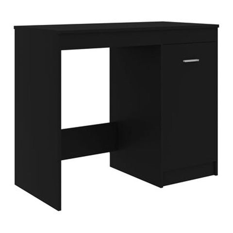 Desk Black 100X50X76 Cm Chipboard