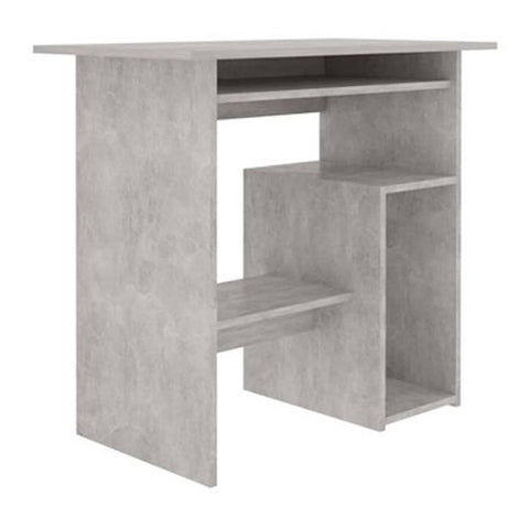 Desk Concrete Grey 80X45X74 Cm Chipboard