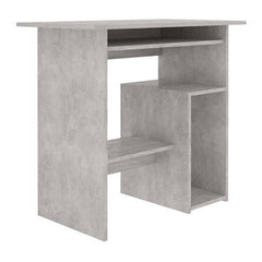 Desk Concrete Grey 80X45X74 Cm Chipboard