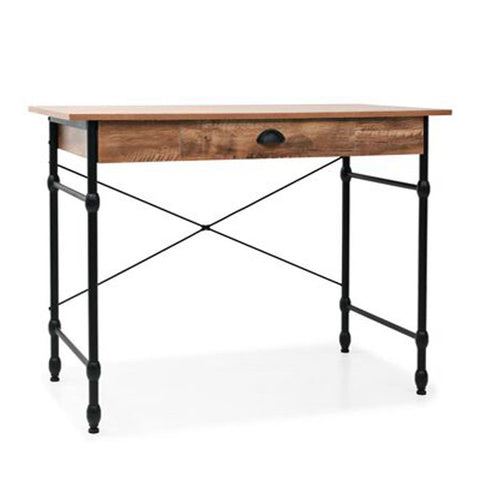 Writing Desk With Drawer 110X55X75 Cm Oak Colour