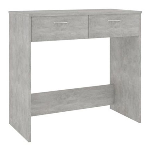 Desk Concrete Grey 80X40X75 Cm Chipboard