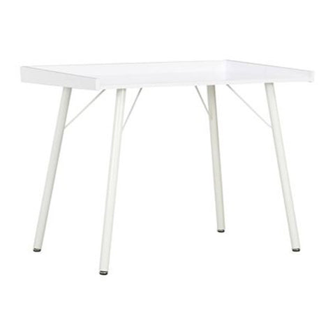 Desk White 90X50X79 Cm