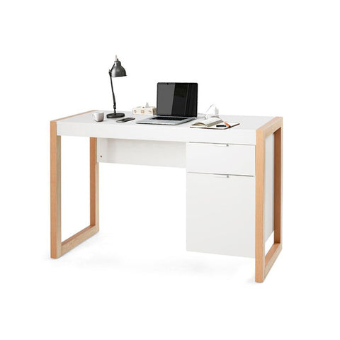 Writing Desk With Drawer With One Drawer And Cabinet