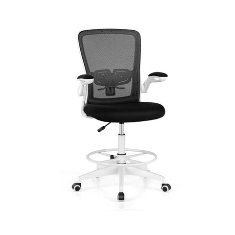 Ergonomic Drafting Chair With Flip Up Armrest