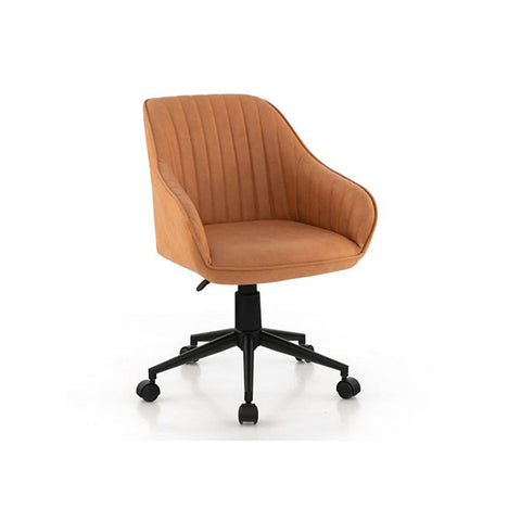 Home Office Desk Chair With 5 Rolling Wheels For Study Bedroom Office